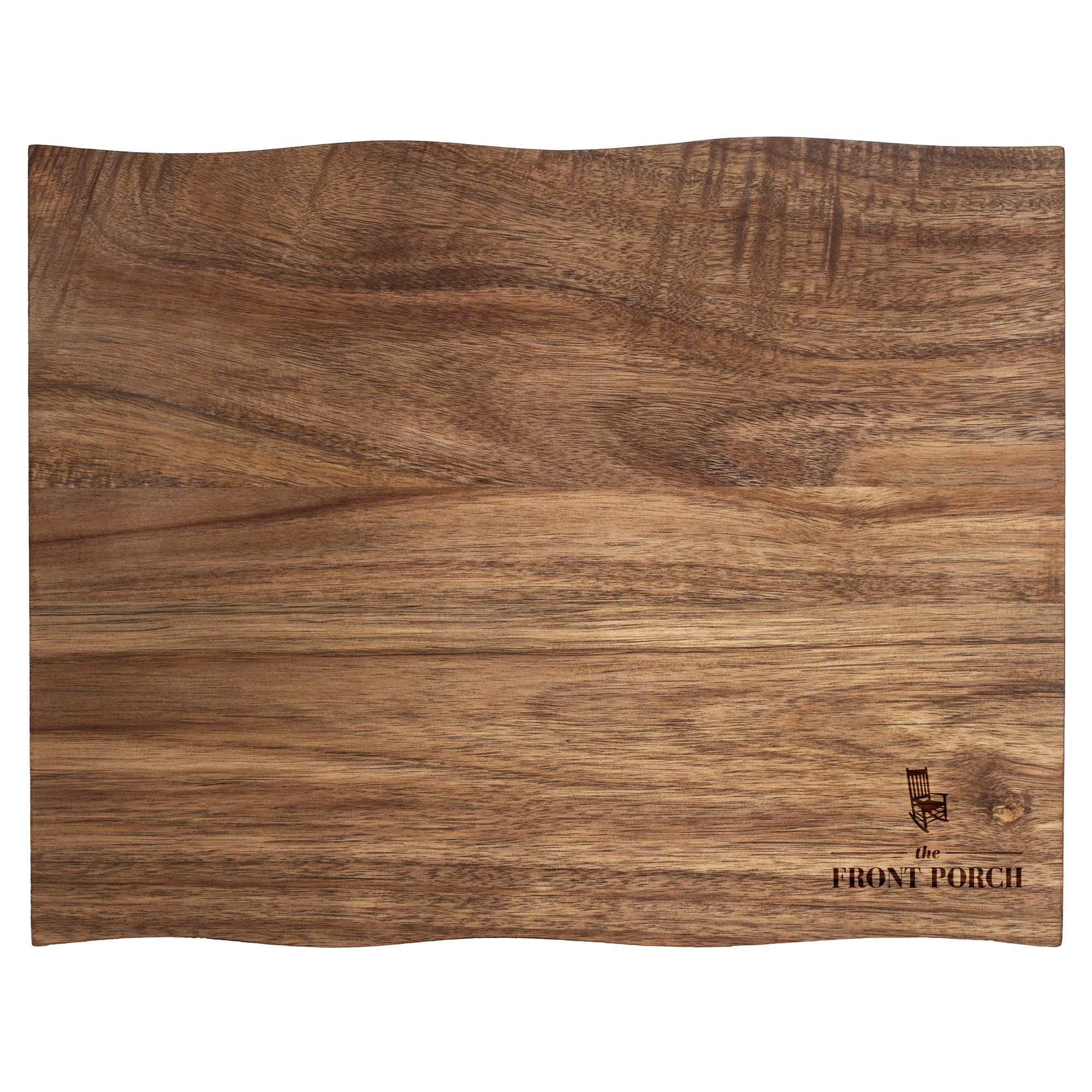 15" Acacia Board with Natural Style Edges